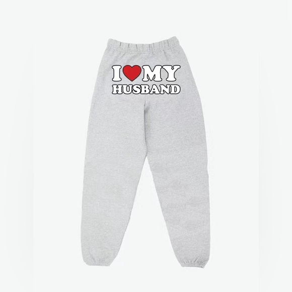 I Love My Husband Sweatpants - Super Comfortable Wife Must Have - Picture 3 of 6